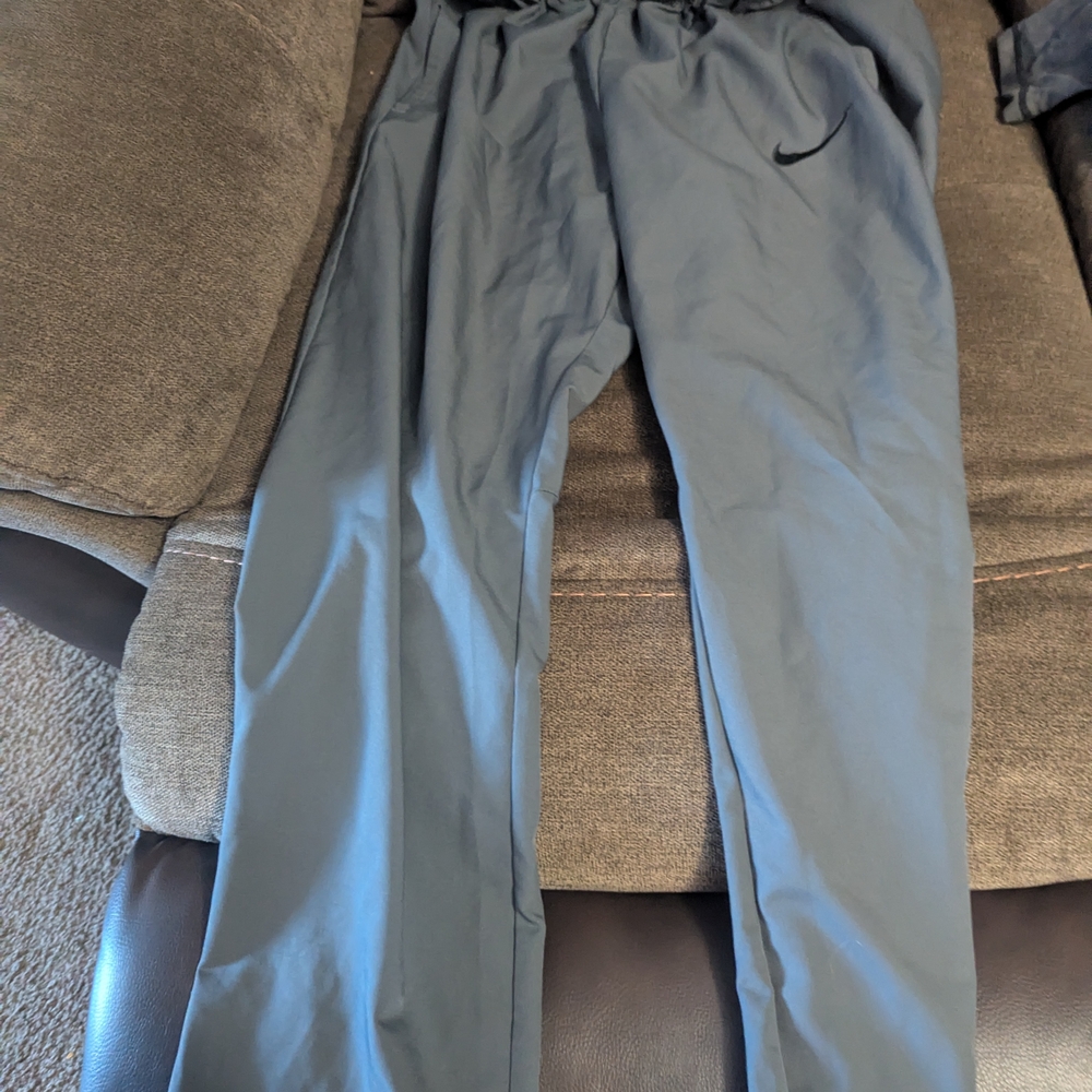 Nike Men's Light Blue Athletic Pants